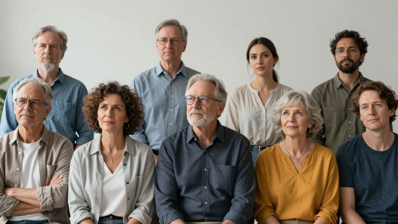 Australians assessing wealth across generations.