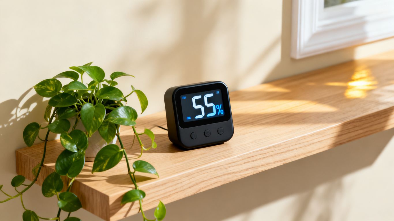 Monitoring humidity levels in home