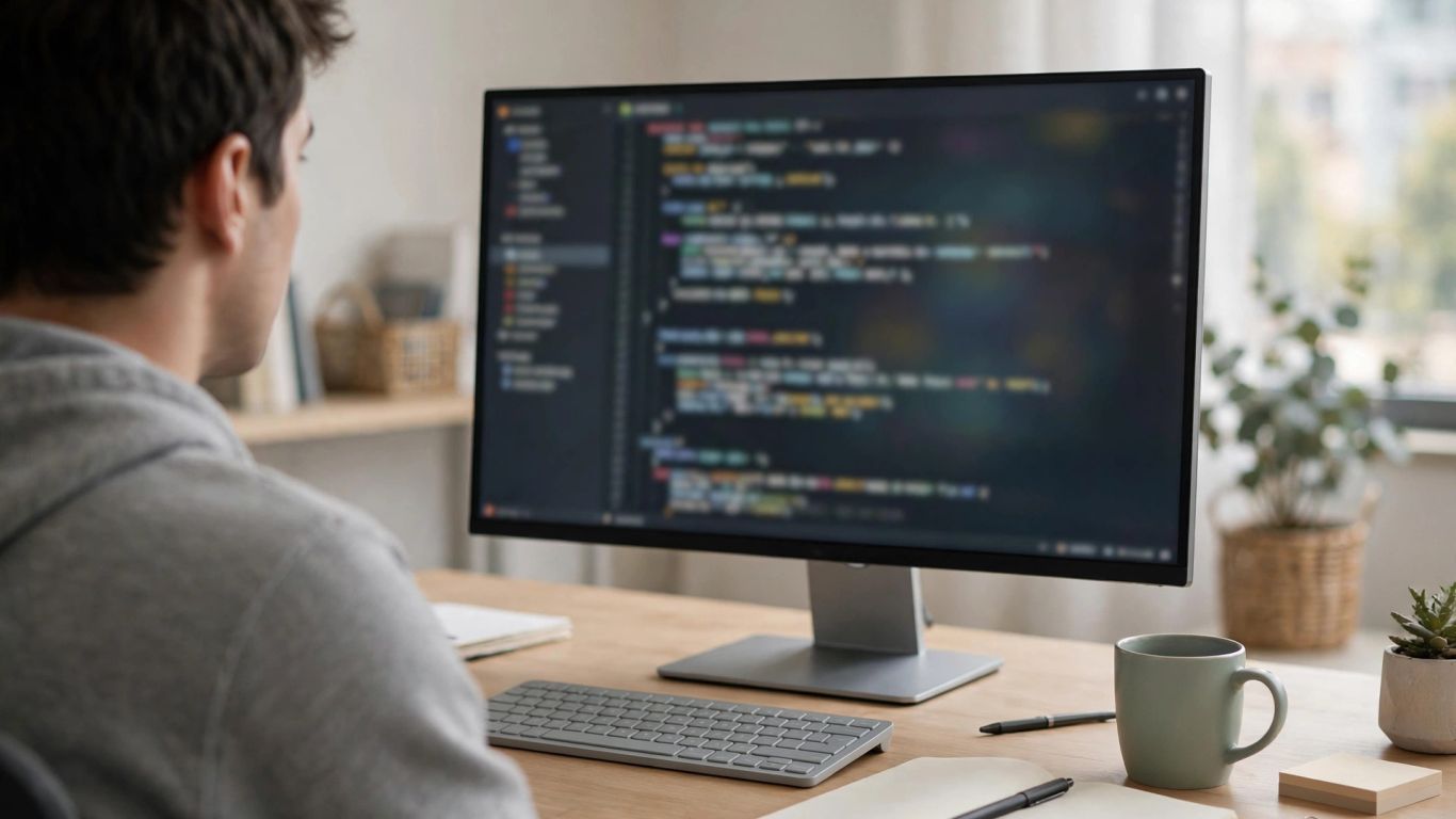 Código ABAP claro en una pantalla de desarrollo