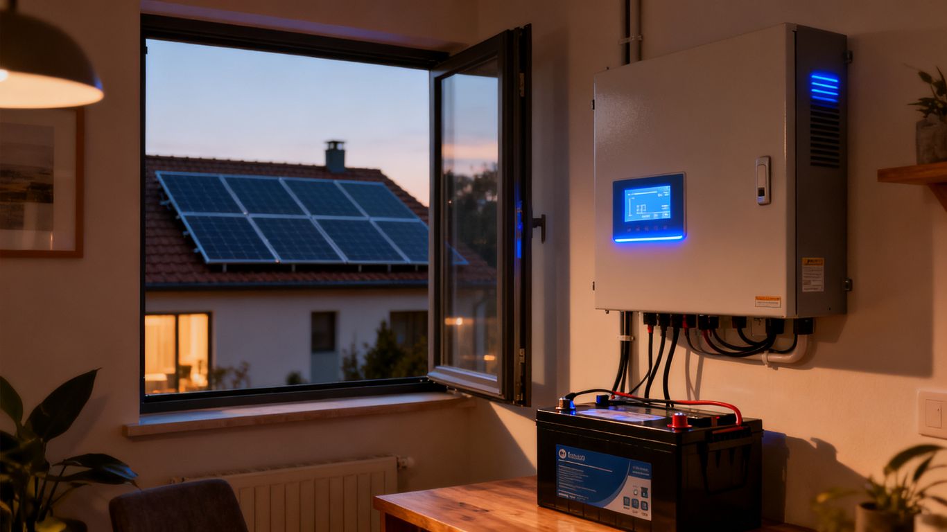 Suivi visuel d’une installation solaire résidentielle