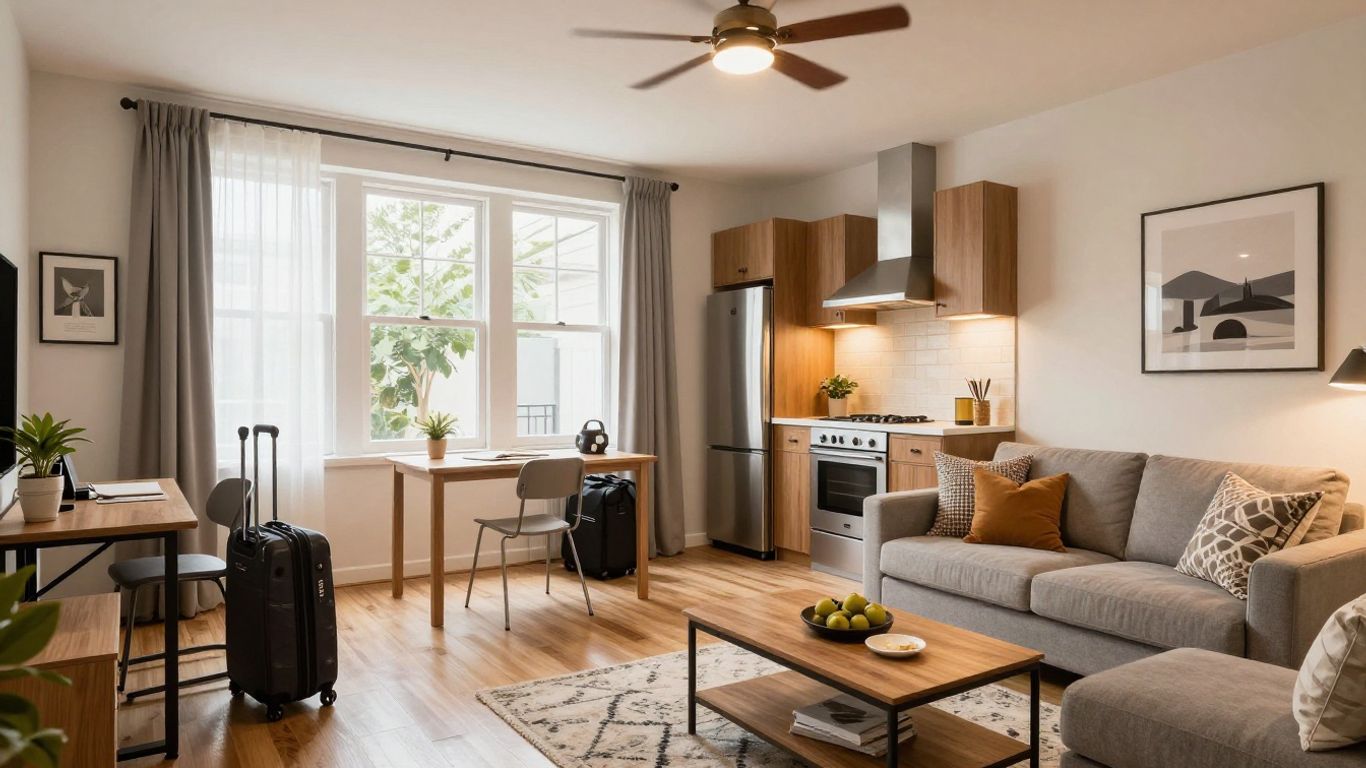 furnished monthly rentals vs nightly airbnb