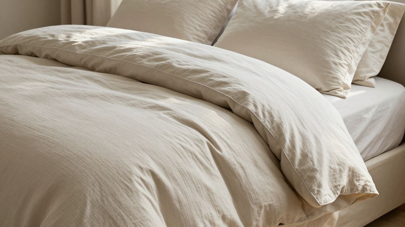 Luxurious Brooklinen bedding set on a neatly made bed.