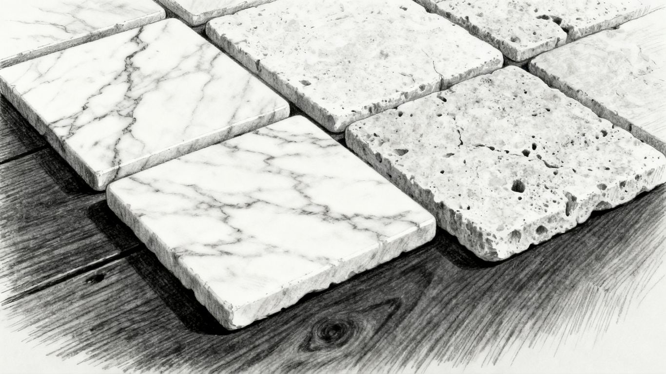 High quality travertine tile
