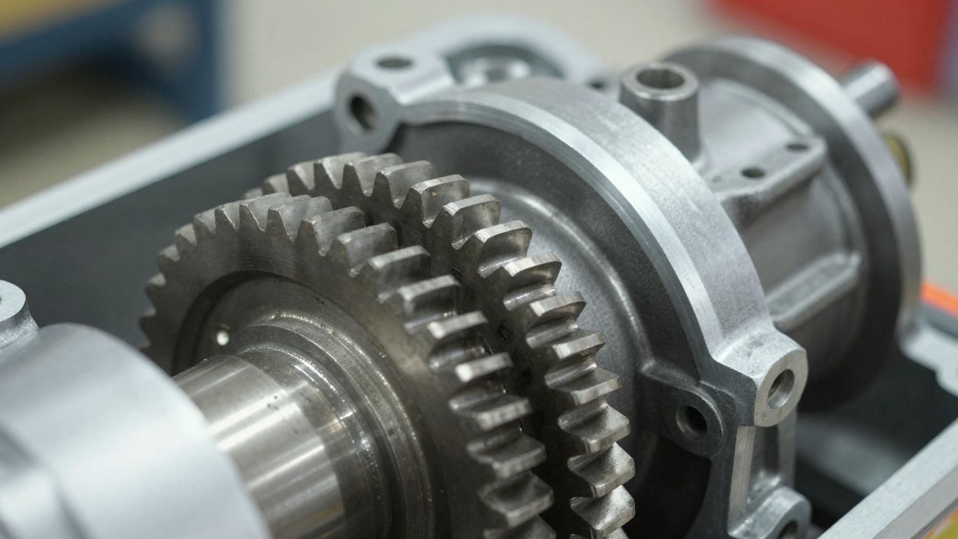 Used Mitsubishi gearbox ready for shipping