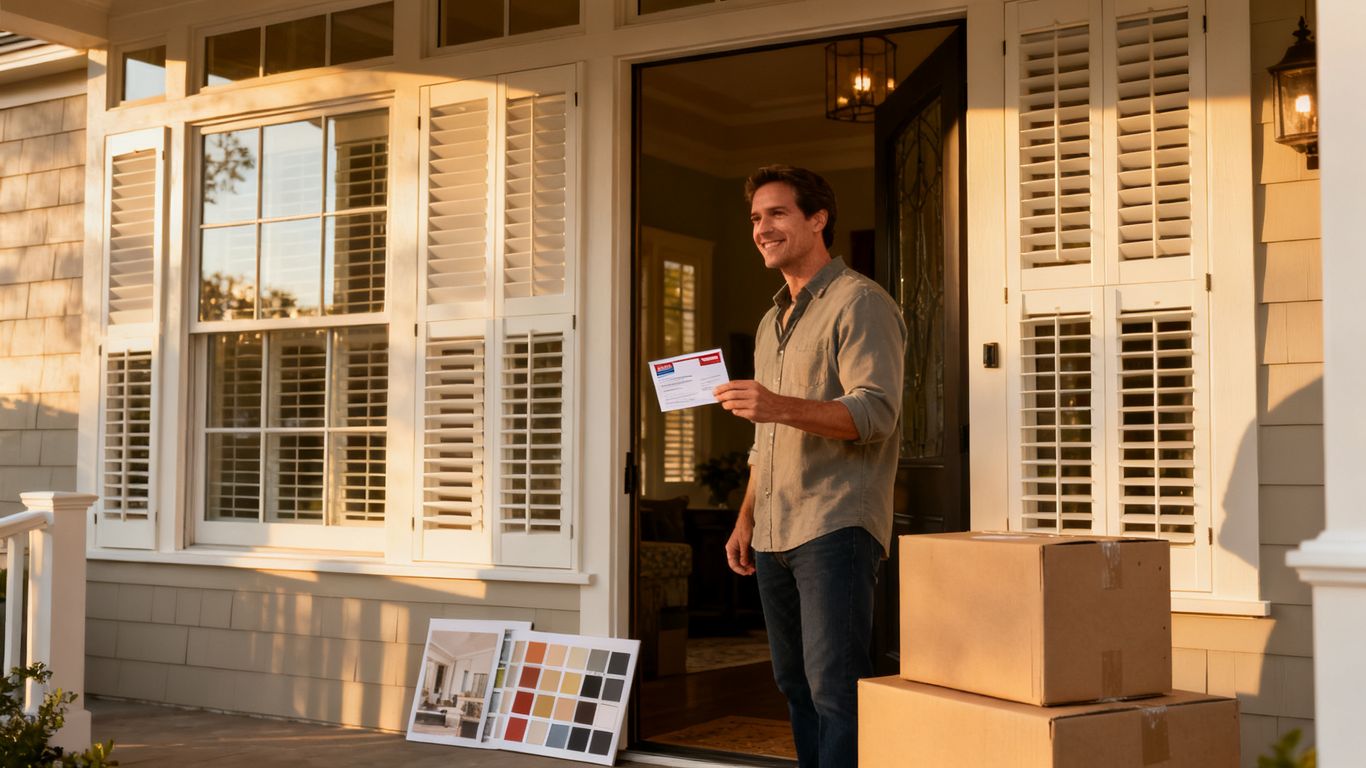 Direct Mail for Plantation Shutter Companies: The New Mover Campaign That Converts