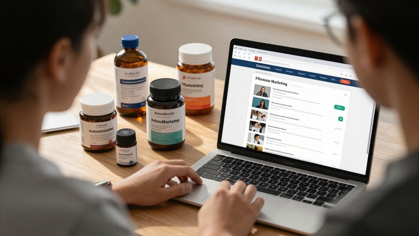 Beginner choosing profitable niche and products for affiliate marketing.