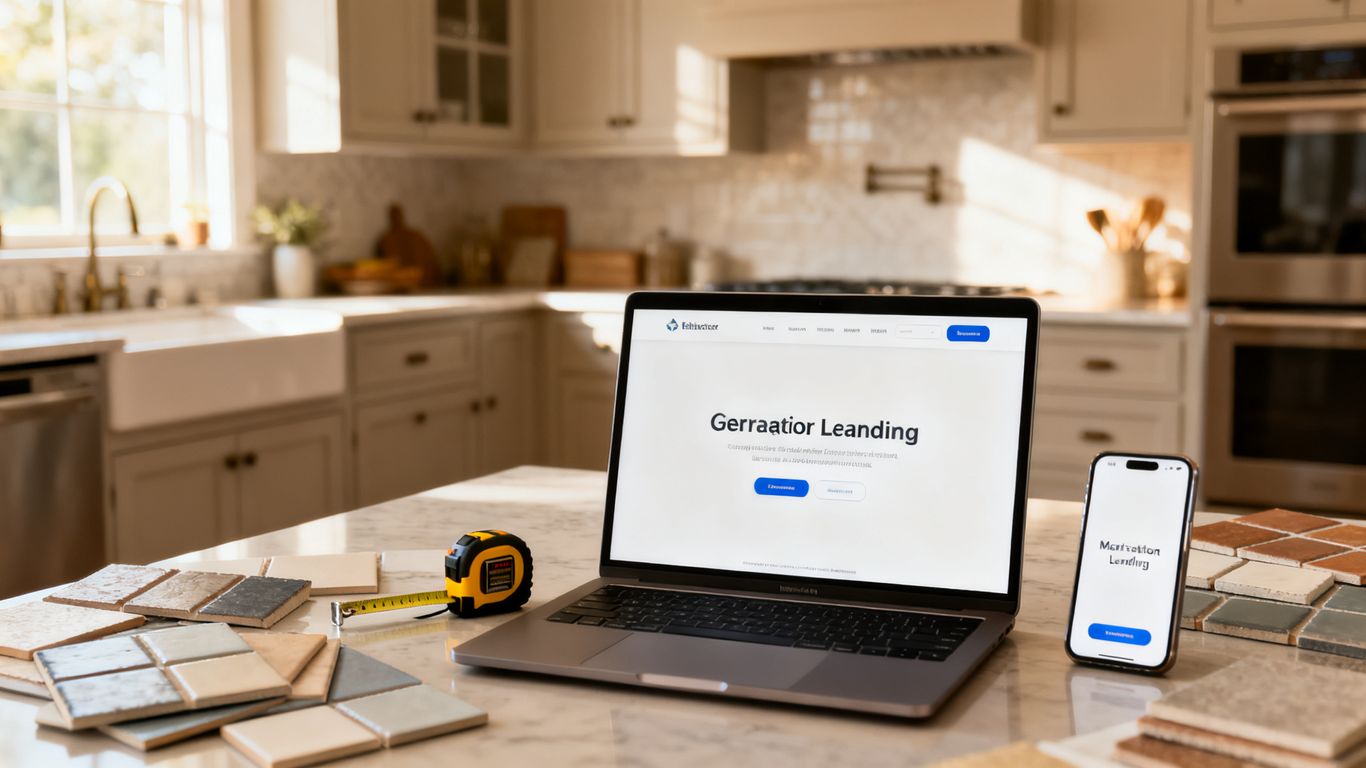 The Kitchen Remodel Landing Page That Converts at 11% — A Teardown