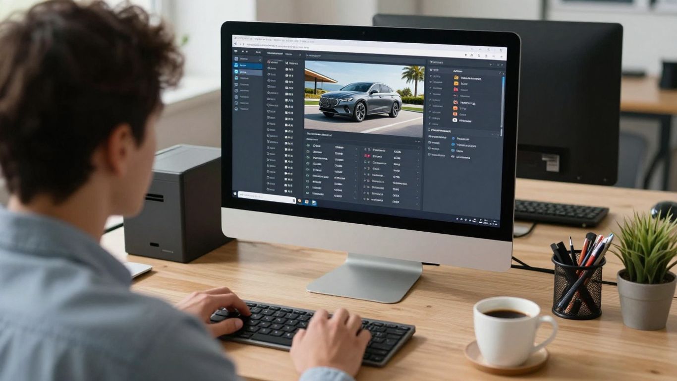Effiziente Online Fahrzeugsuche