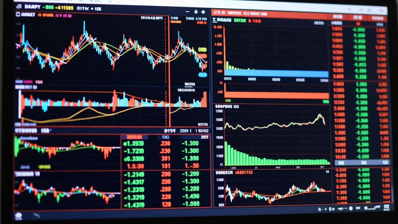 Stock trading interface on MT4 platform