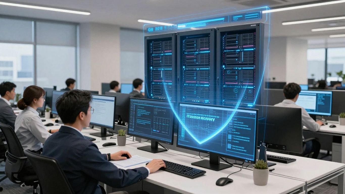 Brisbane business technology secured by IT disaster recovery.