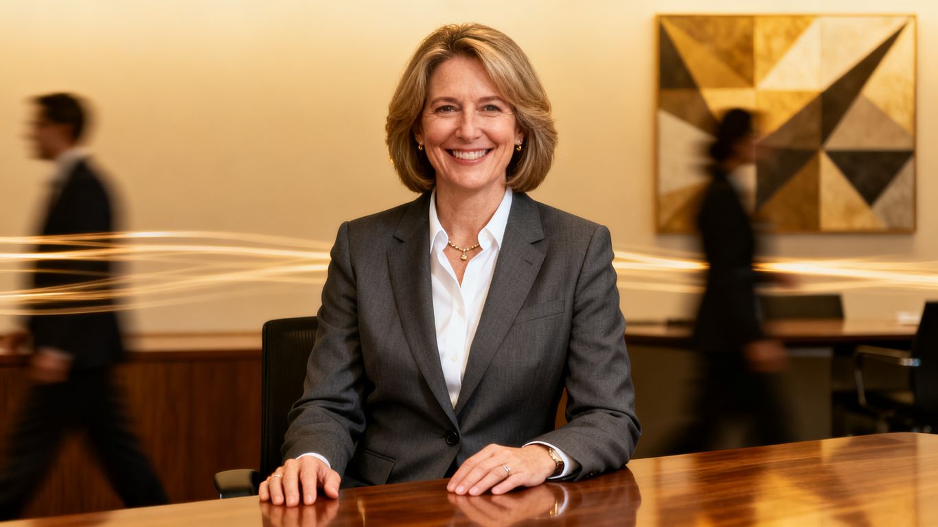 Alison Atkinson smiling in a professional setting.