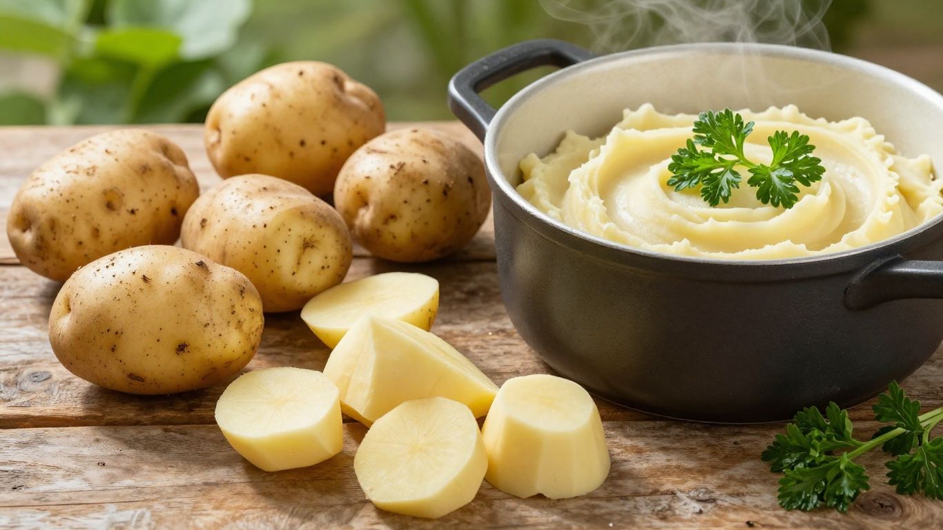 Biologische aardappelen, stamppot, oven, recepten