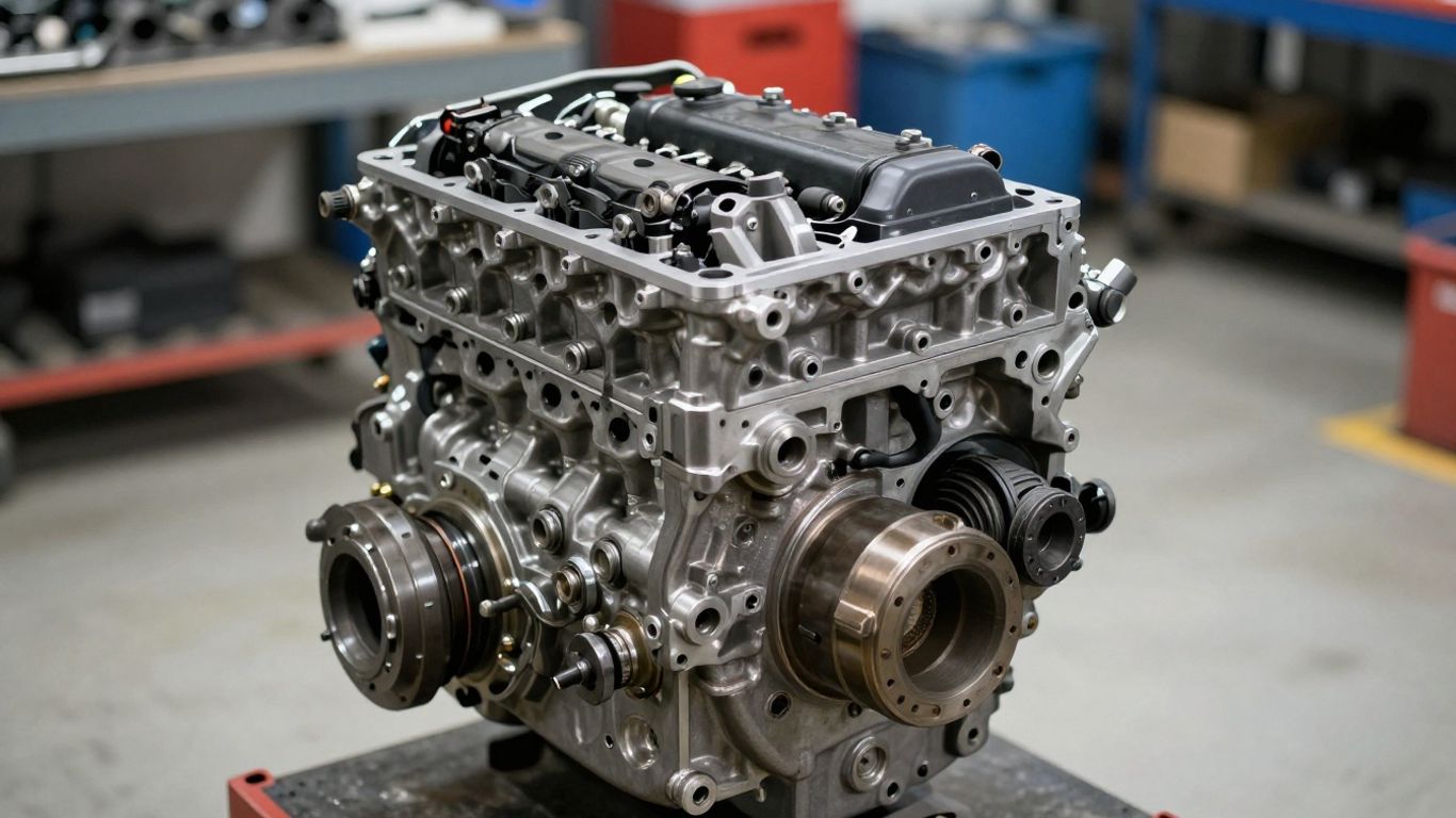 Used Mitsubishi engine ready for pickup or delivery.