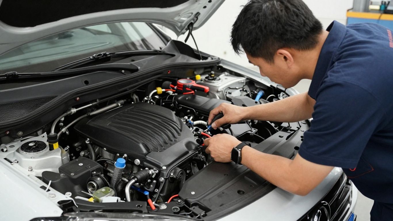 Maintenance checks on modern vehicles