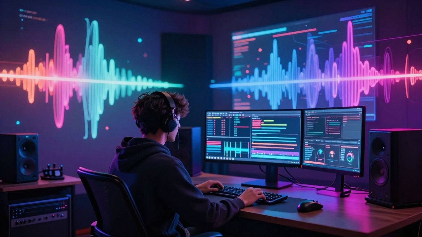AI music video generation concept art