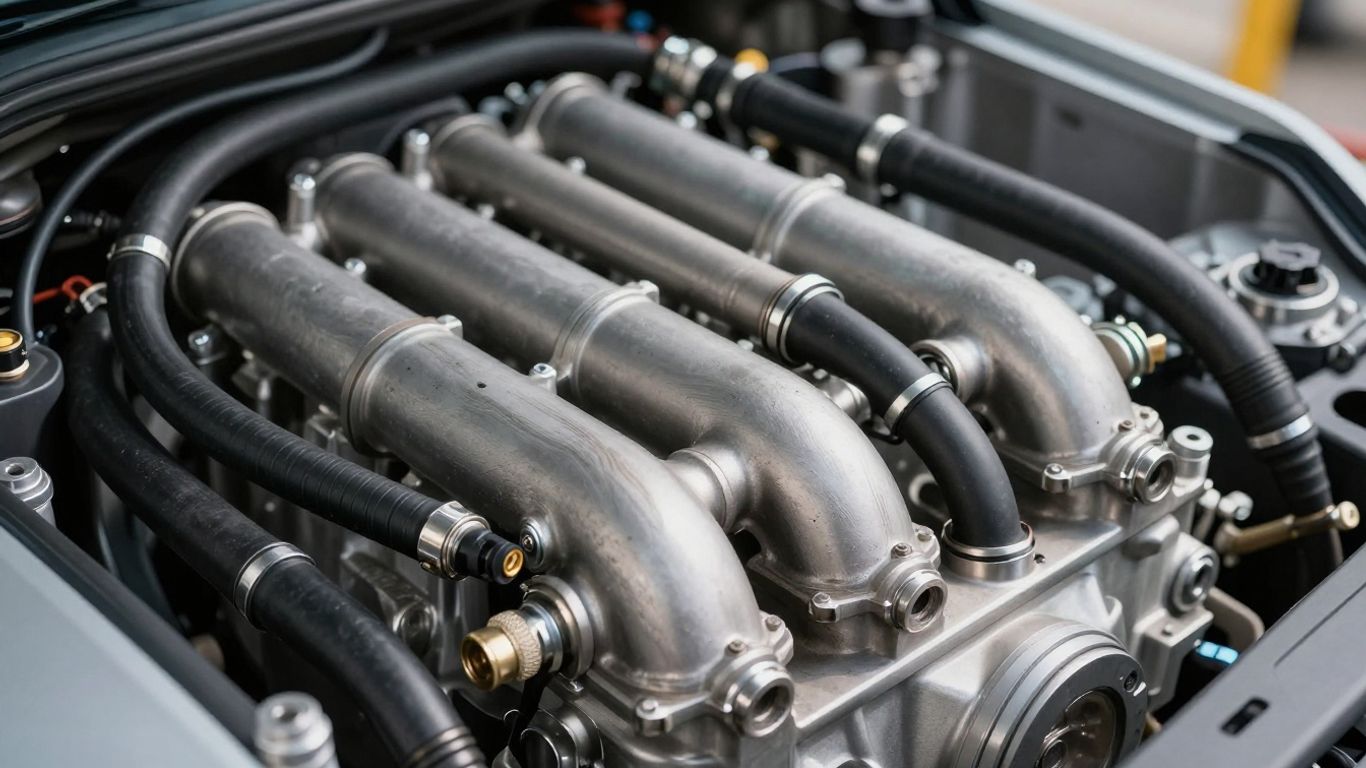 Engine air intake system