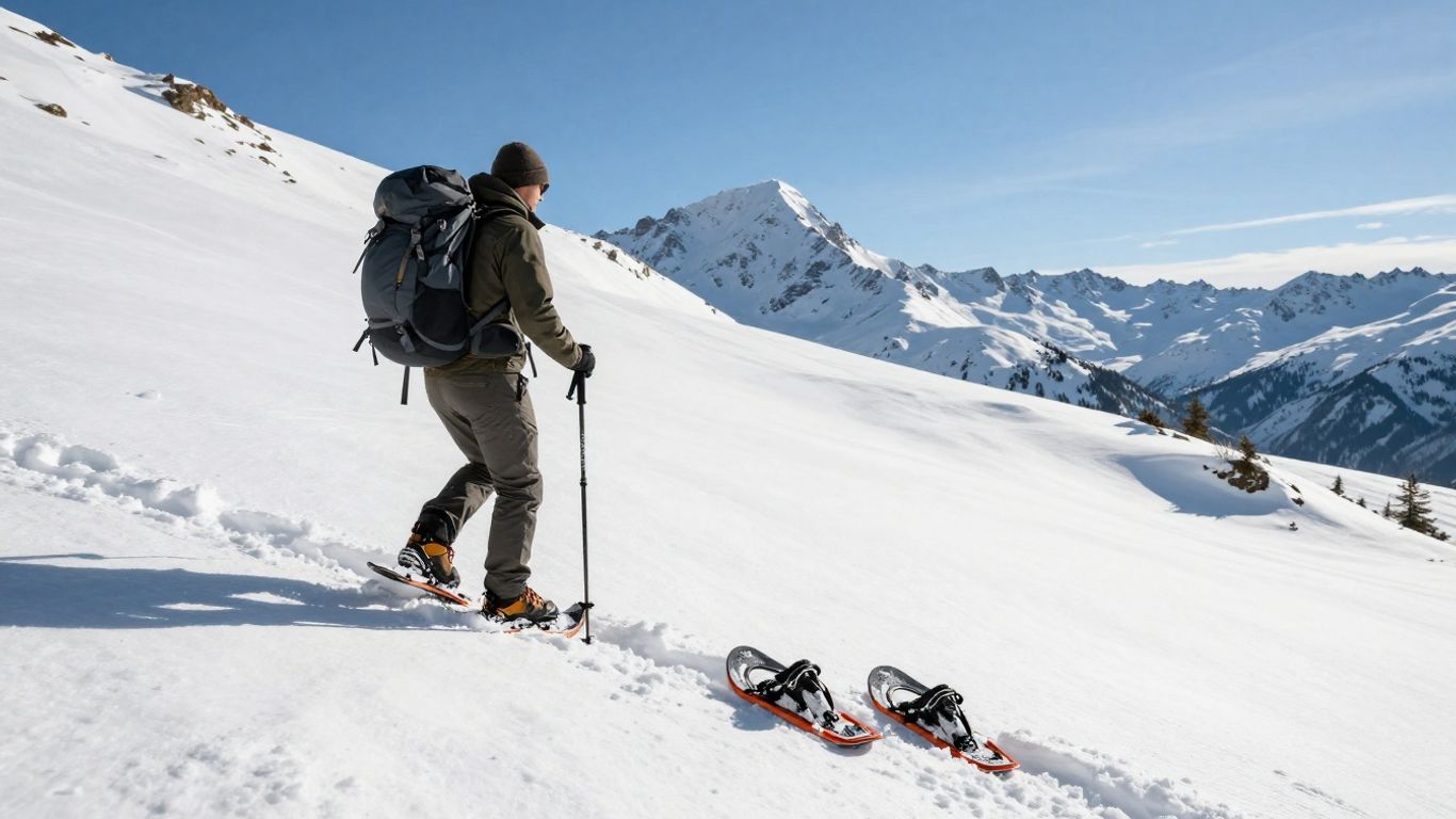 Schneeschuhwandern Ausrüstung und Sicherheit im Gelände