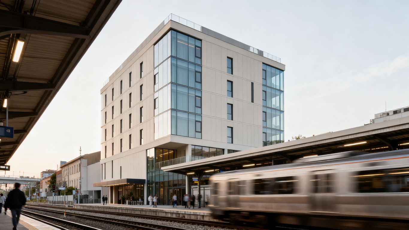 Hôtel moderne et confortable près de la grande gare