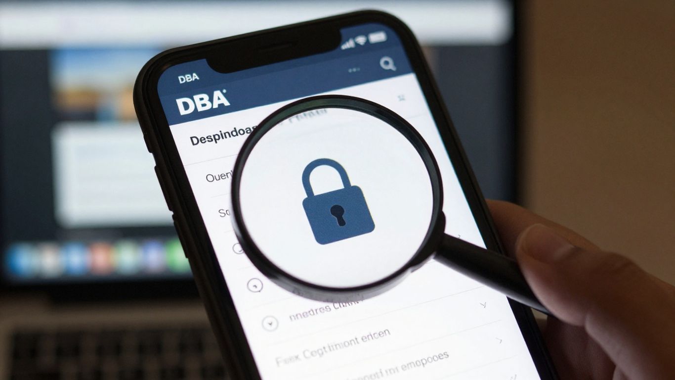 DBA annonce med advarselstegn
