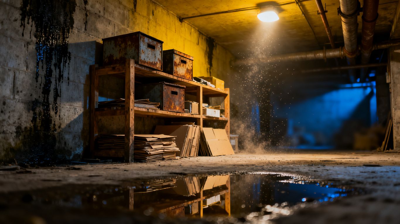 Moisture issues in large retail basement space