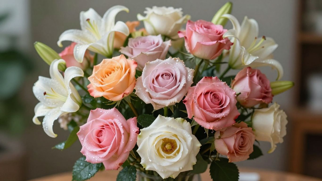 Fresh flowers delivered today in Altona.