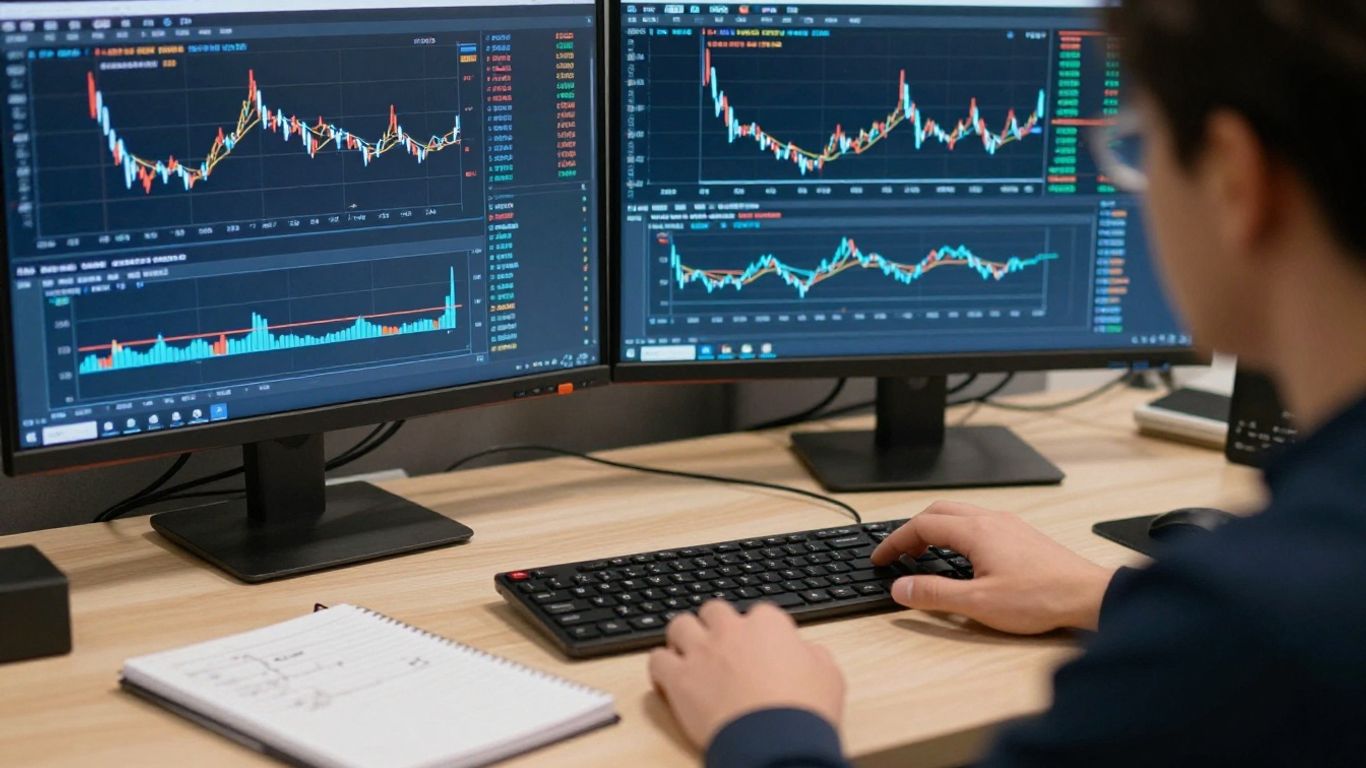 Trader monitoring futures risk controls