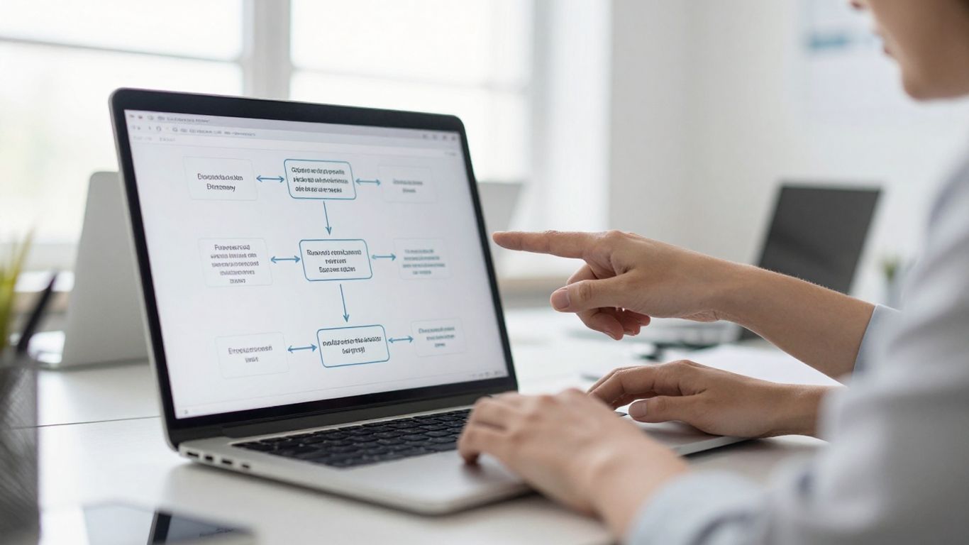 Mapping complex business processes