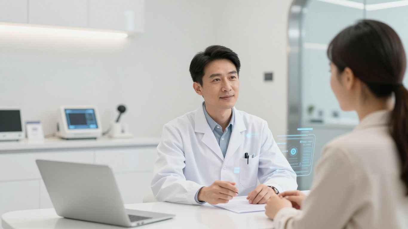 Dermatology clinic with AI automation.