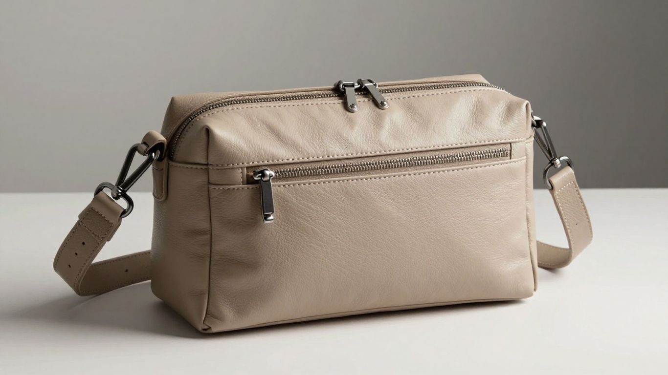 Stylish crossbody diaper bag purse