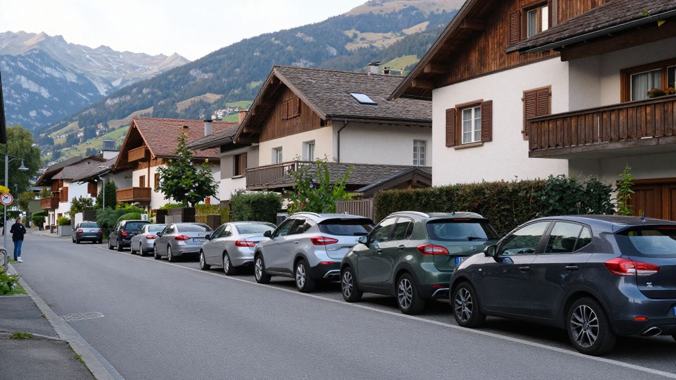 Schweizer Autoportal mit verschiedenen Fahrzeugen