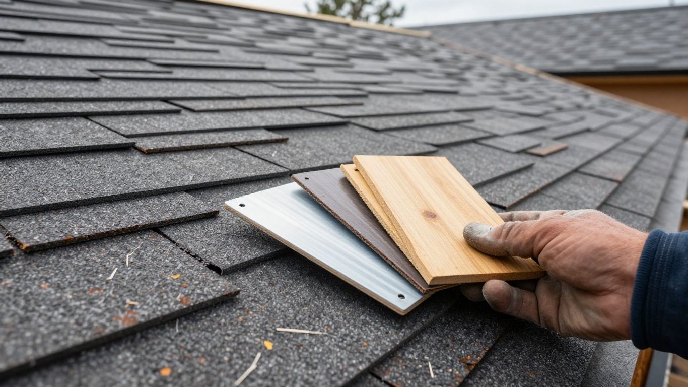 Roof materials and construction detail.