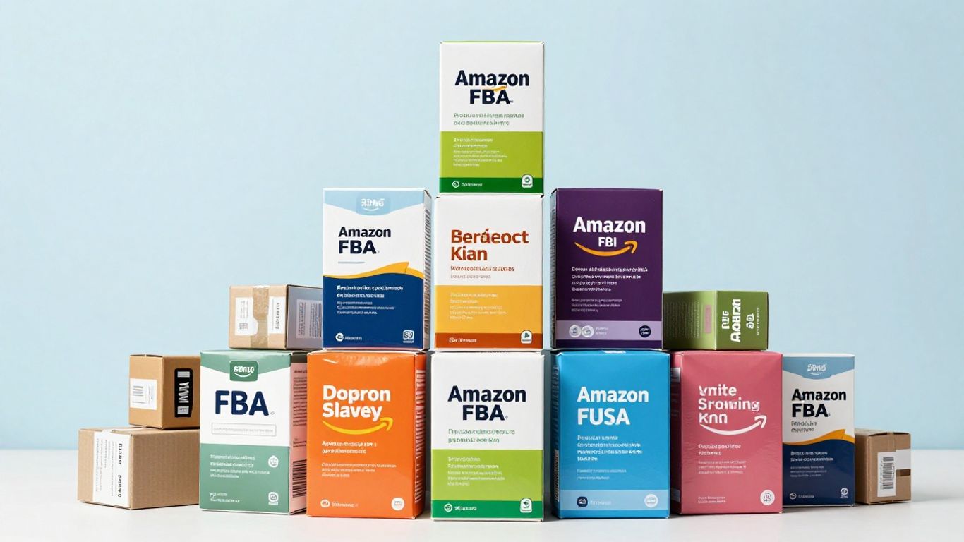 Amazon FBA products scaling upwards for business growth.
