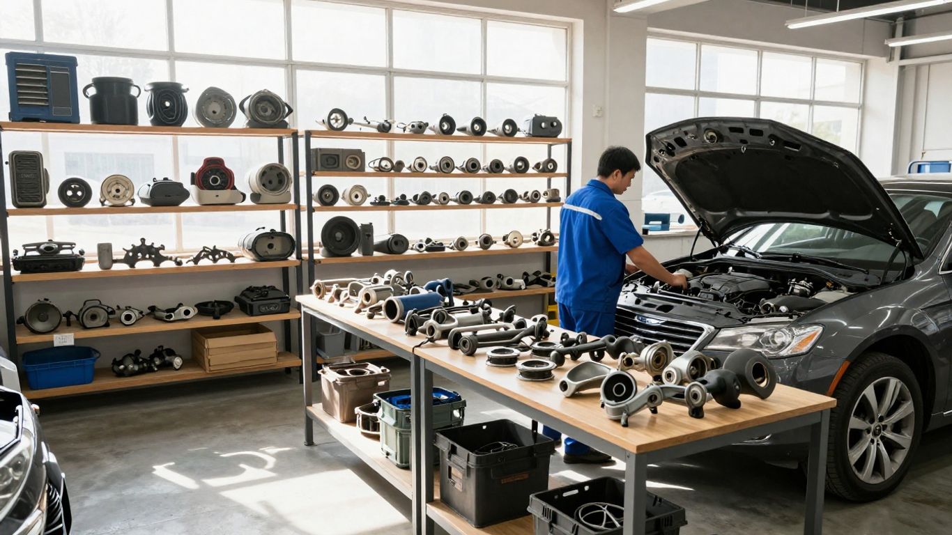 Chrysler parts and auto wreckers in Campbelltown.