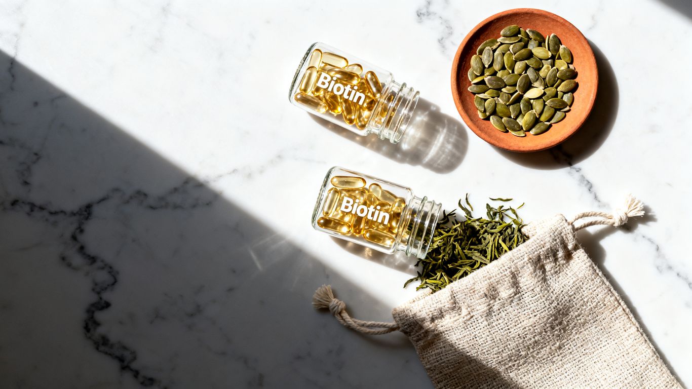 Nutriments naturels pour la beauté capillaire