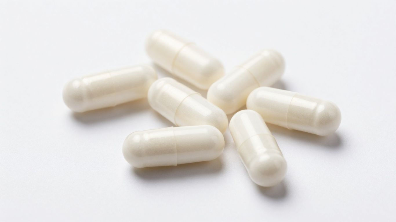SaltStick Caps electrolyte capsules on a white surface.