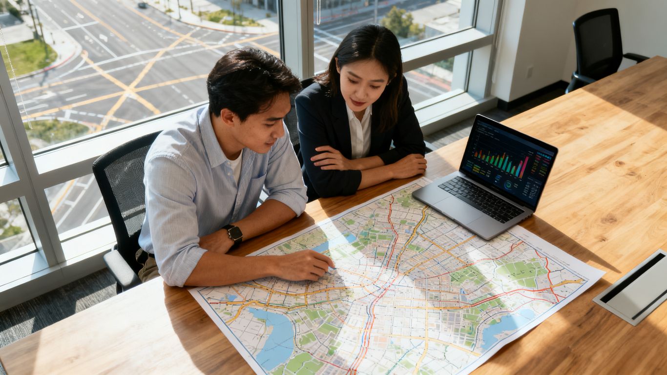 Analyse locale d’une zone commerciale