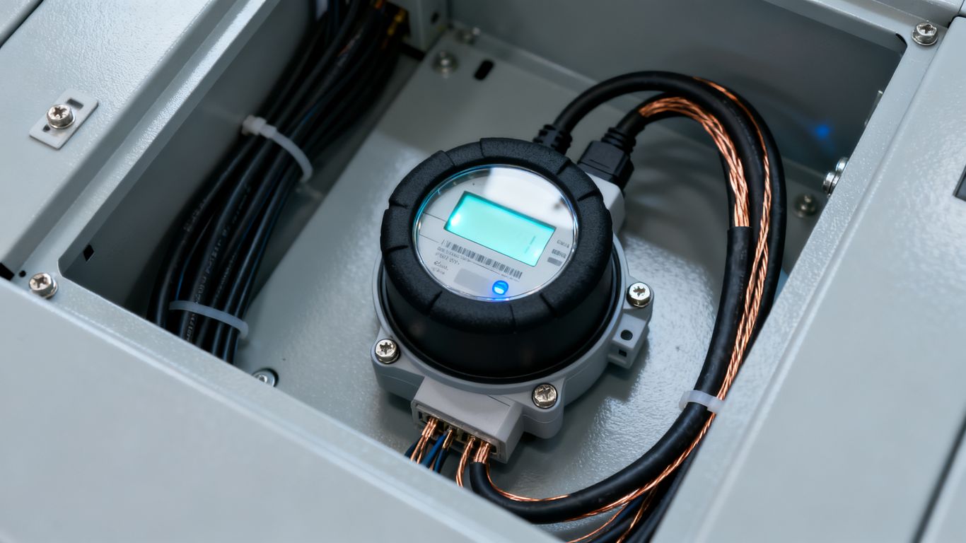 Prozess des elektrischen Anschlusses