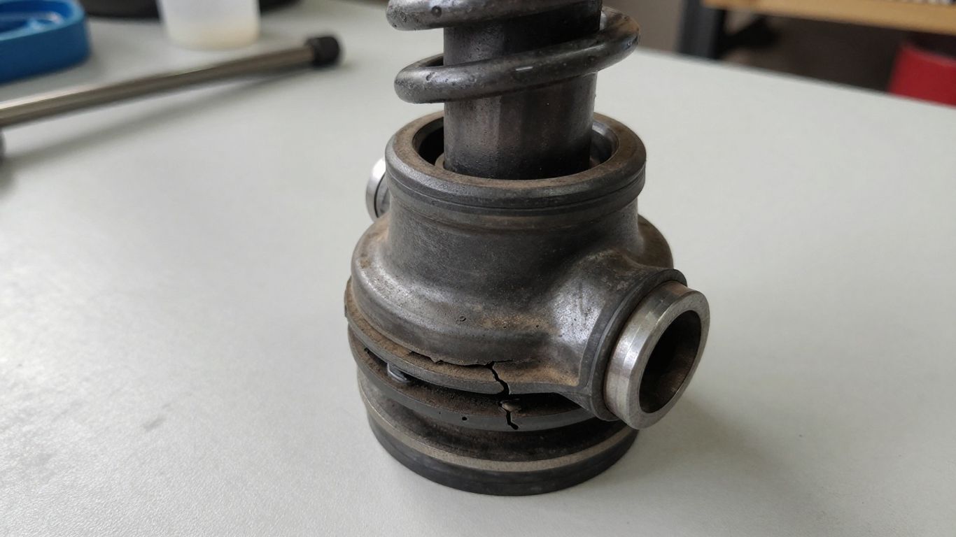 worn vehicle parts