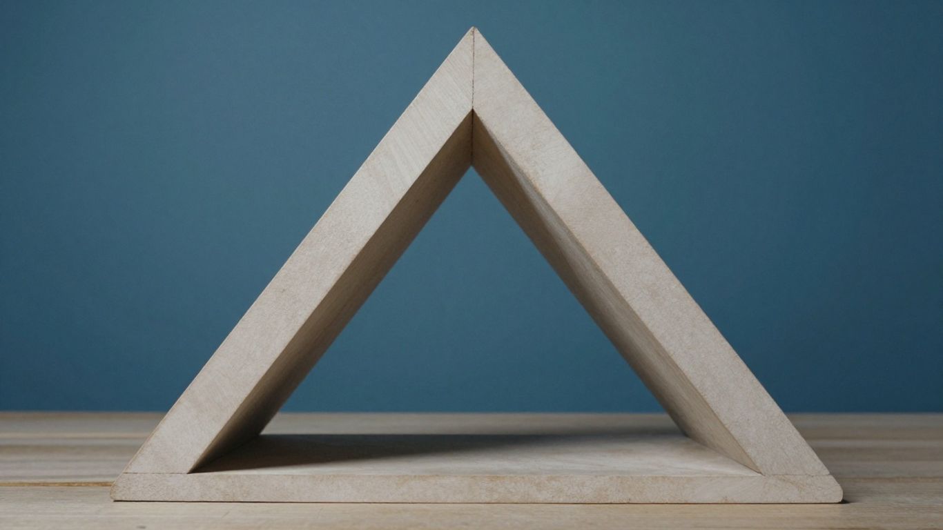 Dreiecksaufbau in einem Gemälde