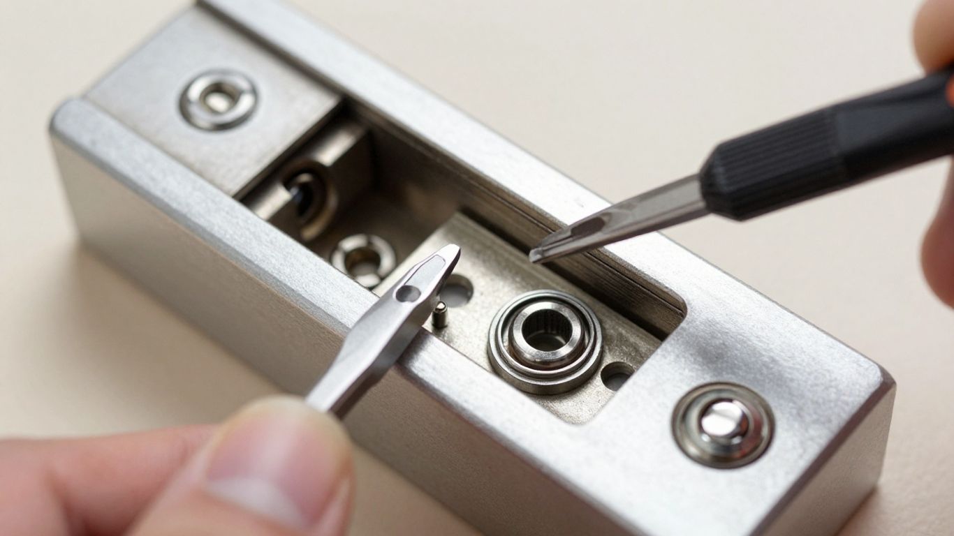 Kwikset lock cylinder disassembly for rekeying