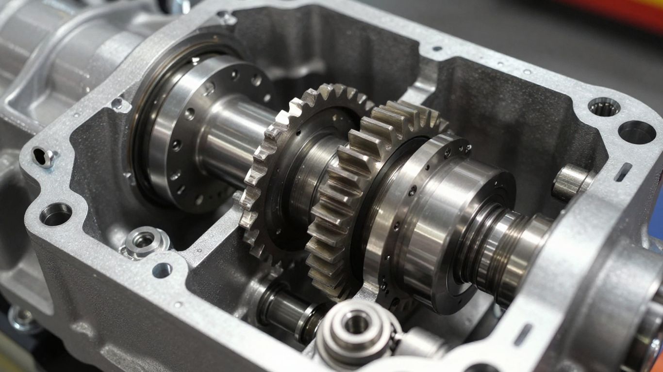 Subaru gearbox internal components