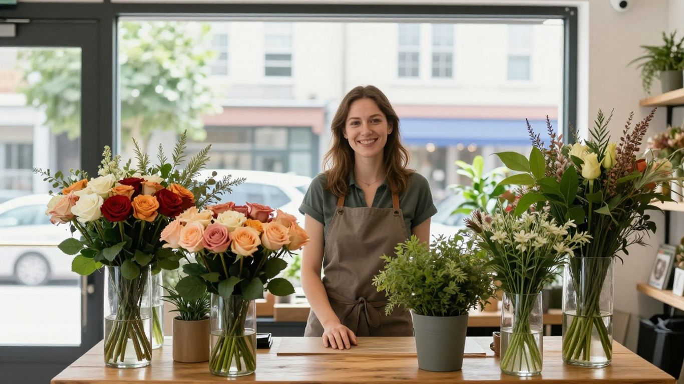 Fresh local florist arrangements