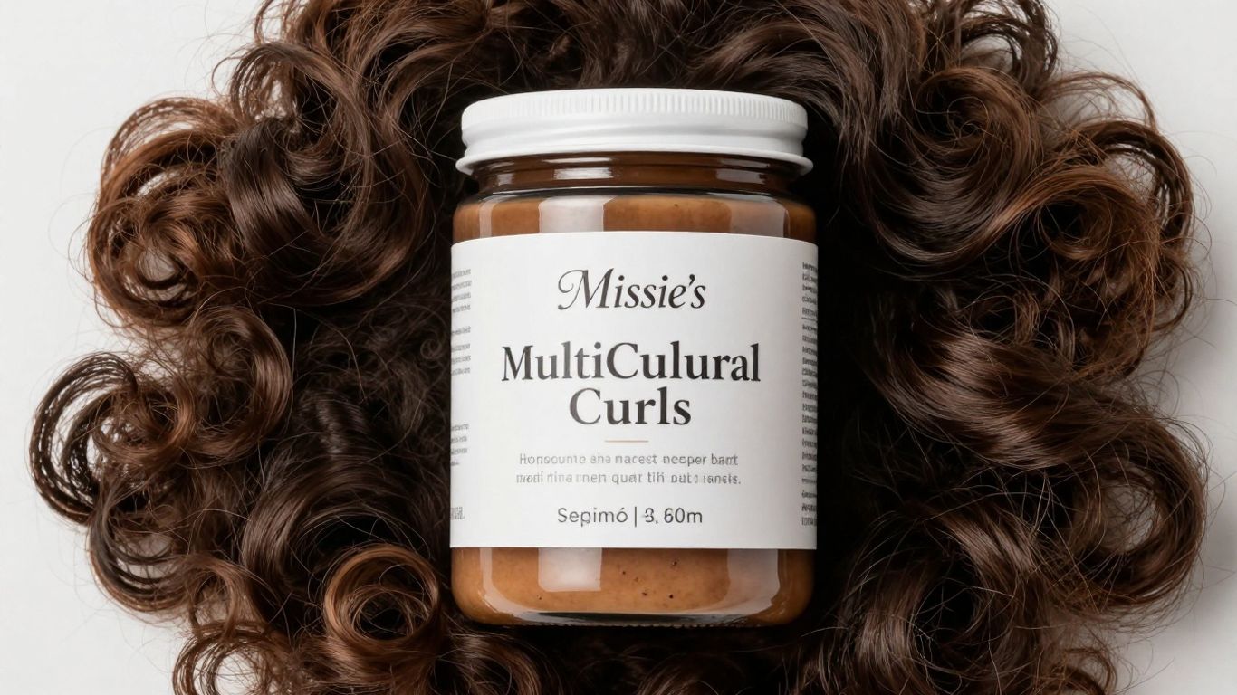 Miss Jessie’s MultiCultural Curls product with healthy hair.