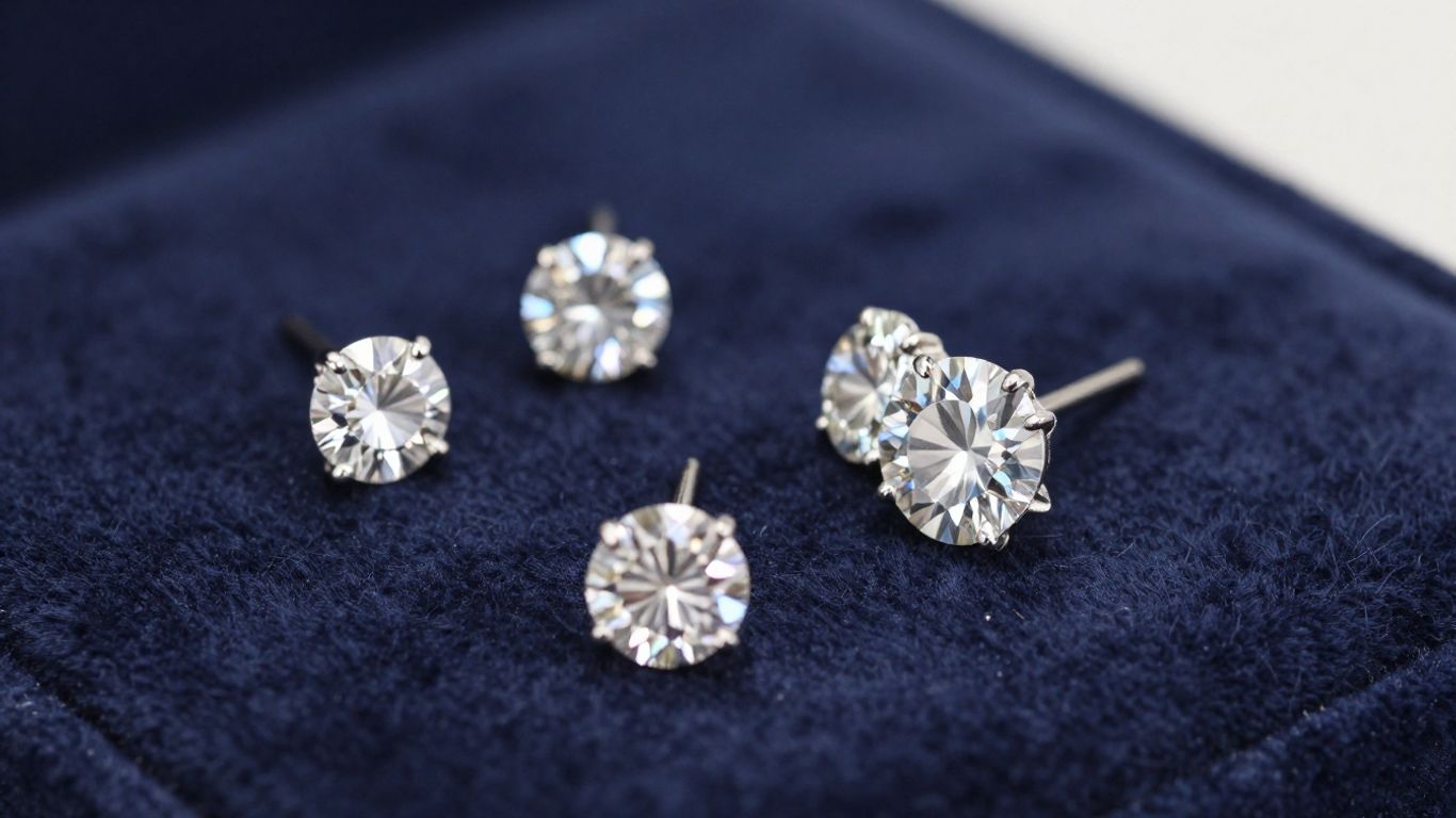 Minimalist diamond staples for daily elegance
