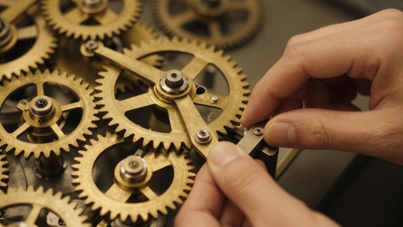 Gears and levers representing hidden Amazon PPC strategy levers.