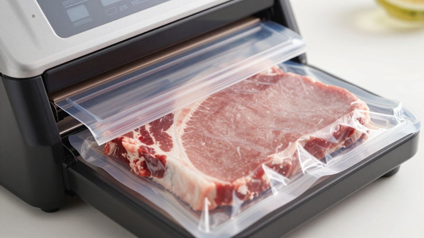 เครื่องซีลเนื้อสัตว์สด ยืดอายุอาหาร