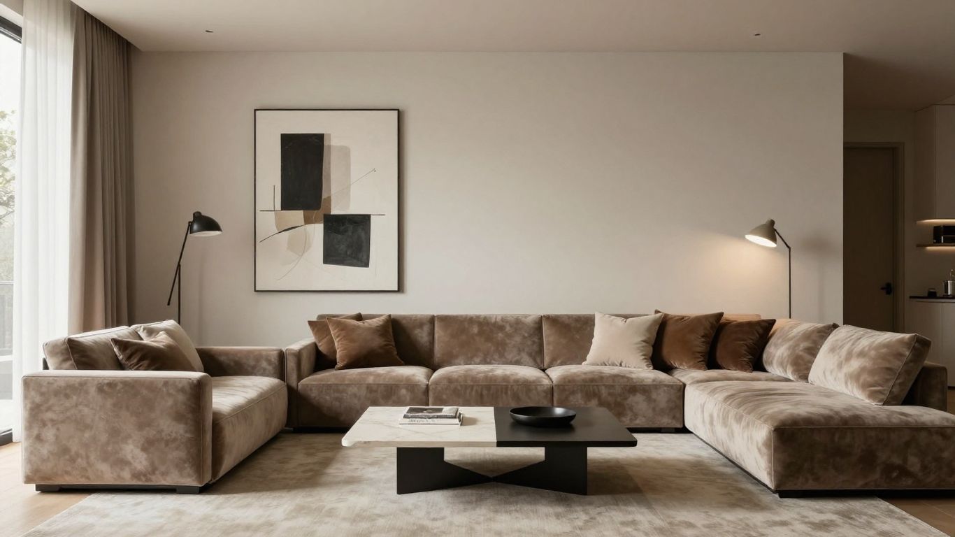 Modern living room interior by John Paul Pederson.