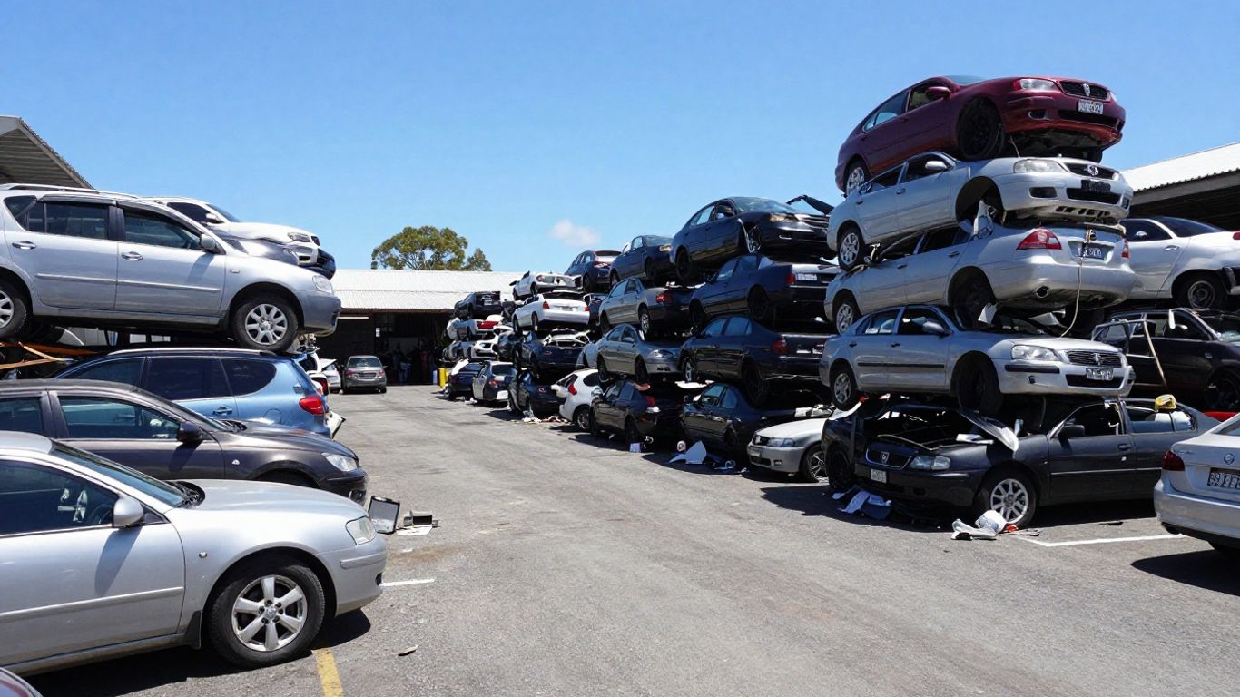 Professional auto wrecking yard in Sydney
