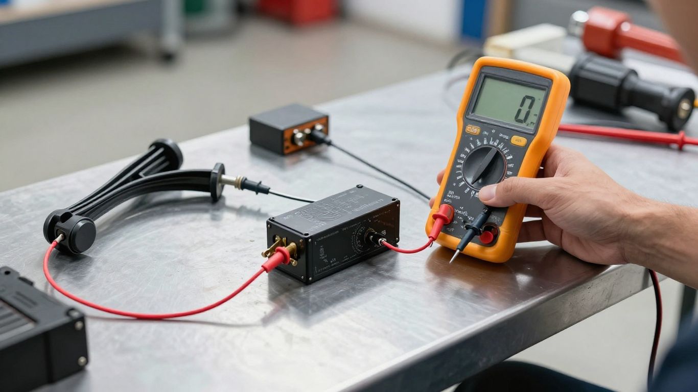 Testing automotive sensors with precision tools