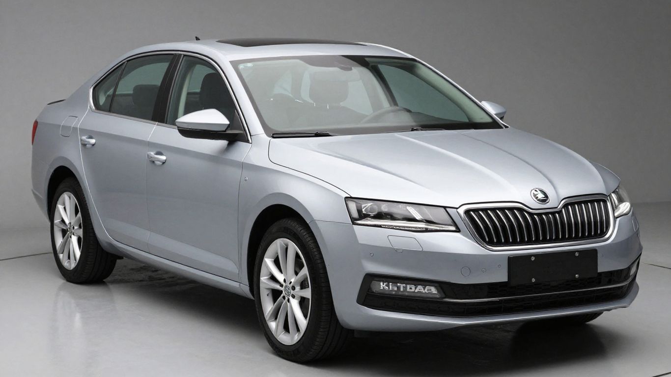 Gebrauchter Skoda Octavia im Innenraum und Außenansicht